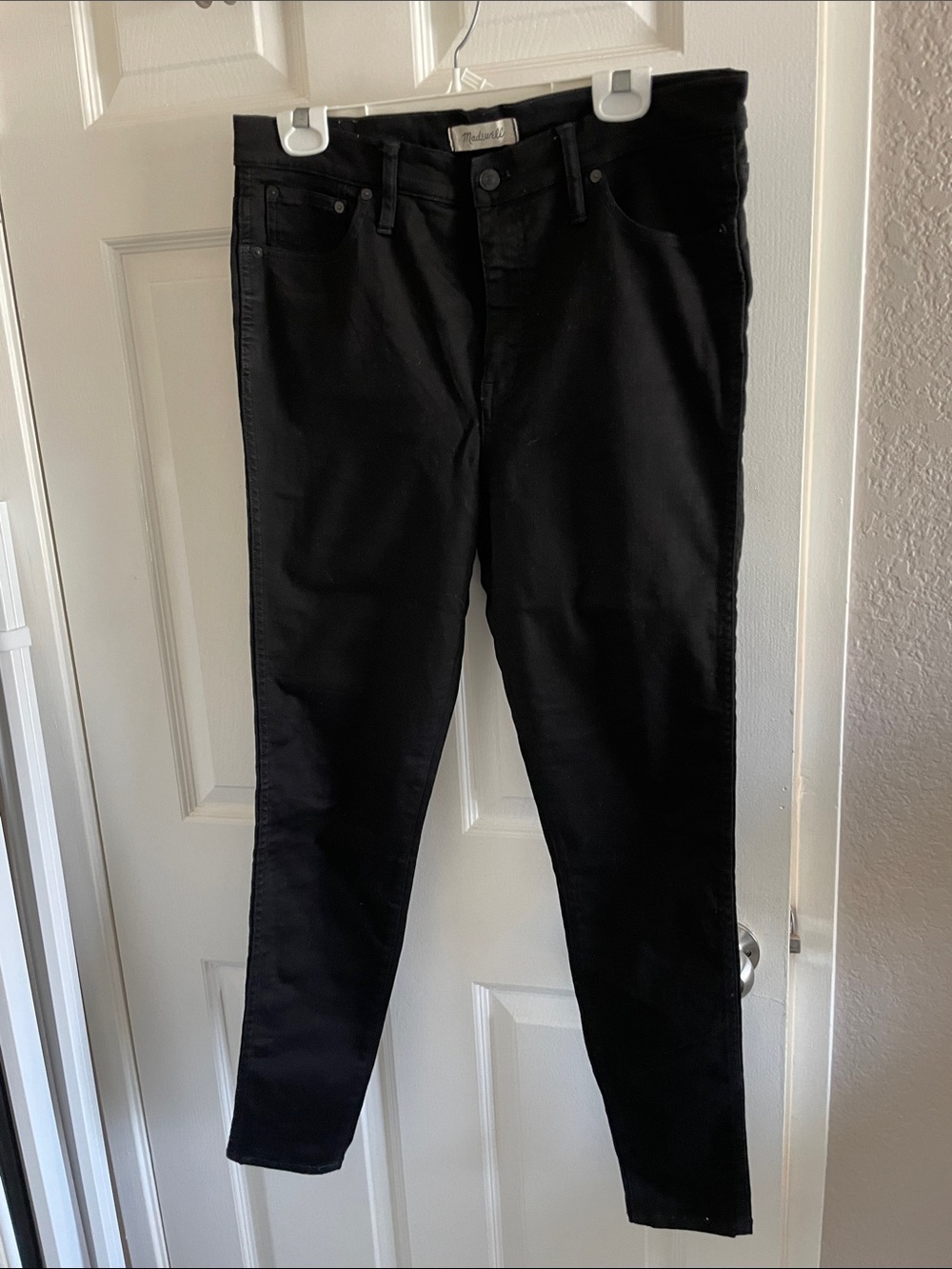 Madewell Black Women’s High Rise Skinny Jeans 32T